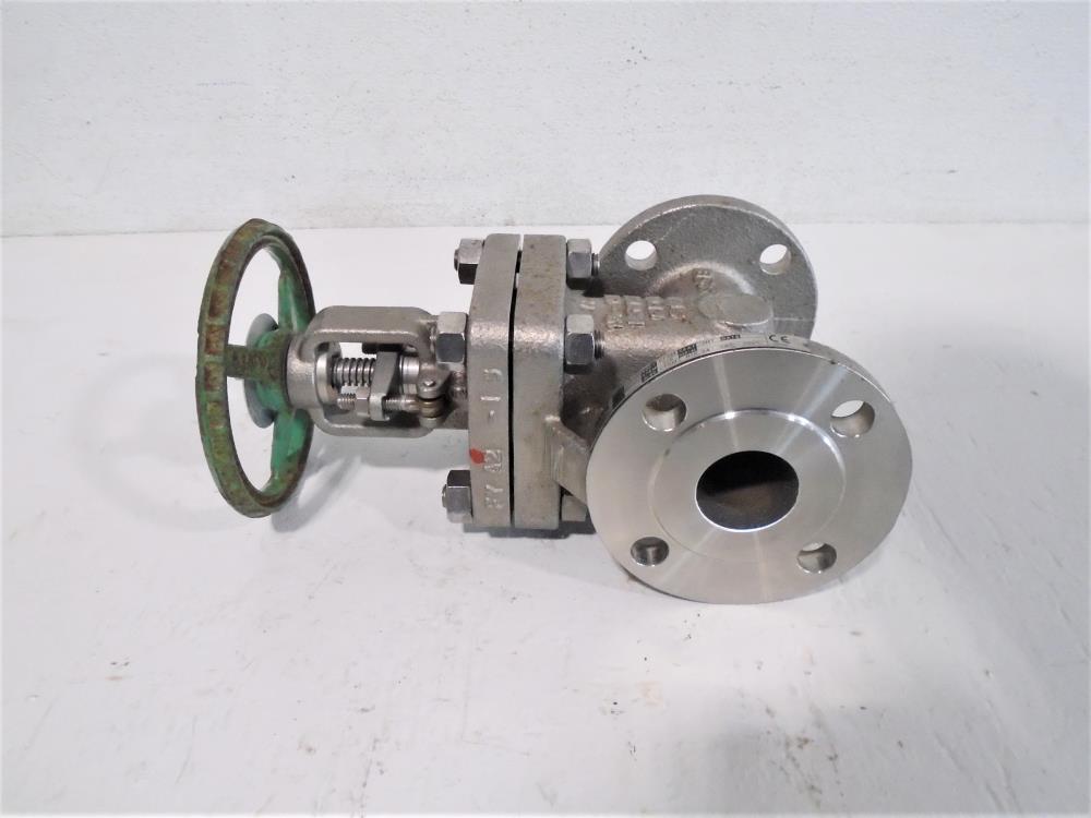 Kitz 1-1/2" 150# CF8M Gate Valve, Fig# 150UMHAMT